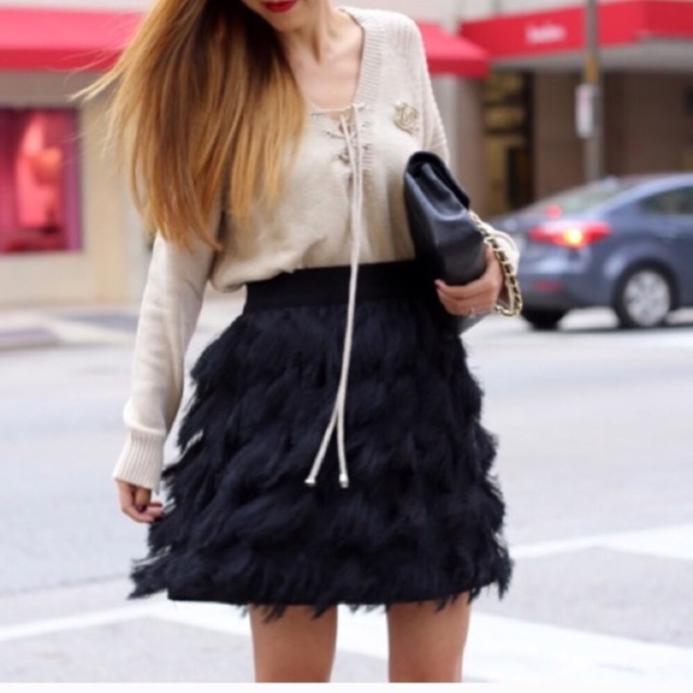 NWT - Banana Republic Flapper Mini Skirt